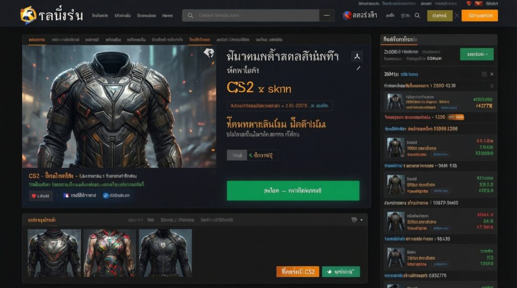 วิธีประเมินราคาและสภาพคล่องของสกิน CS2 ก่อนนำไปเดิมพันหรือเทรด - иллюстрация