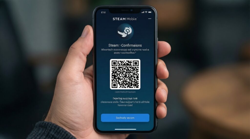 Steam Trading 101: กฎการเทรด ไทม์ล็อก และวิธีป้องกันการโดนสแกม - иллюстрация