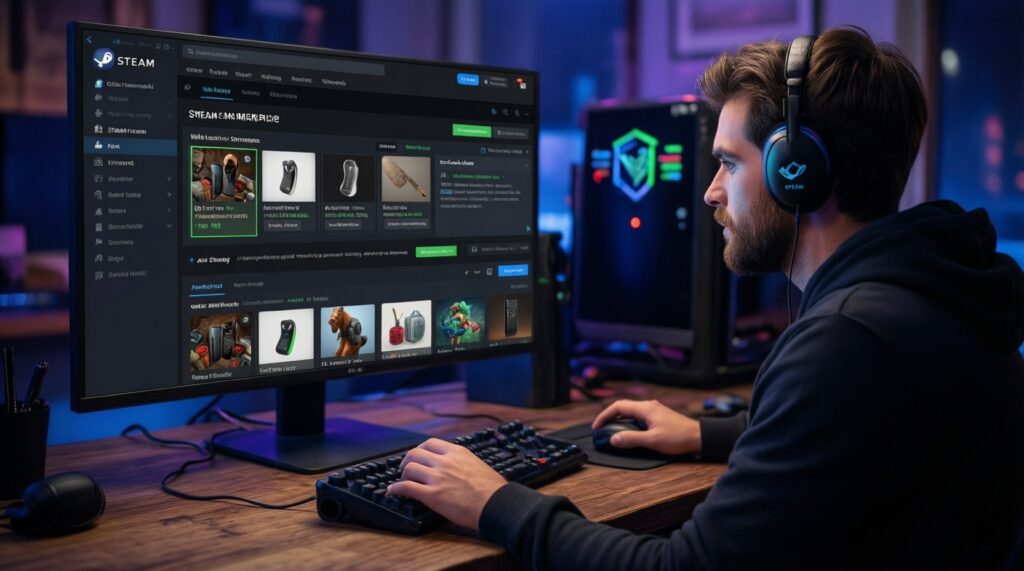 เทรดไอเทม Steam อย่างมืออาชีพ: ค่าธรรมเนียม สเปรด และจุดที่คนพลาดบ่อย - иллюстрация