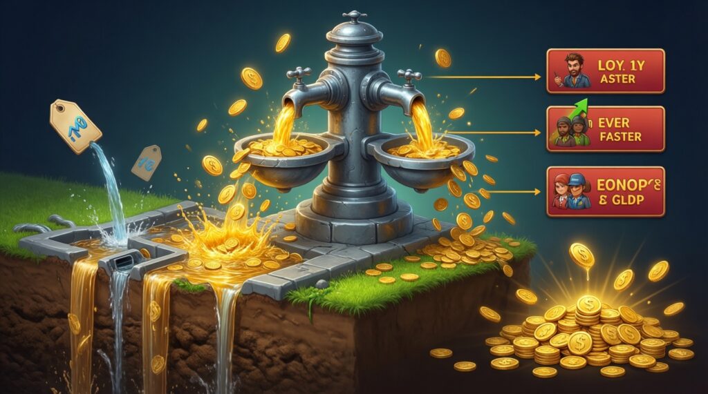 เศรษฐกิจในเกม: เงินเฟ้อ/ดีเฟลชันเกิดจากอะไร และทำไมราคาสกินถึงแกว่ง - иллюстрация