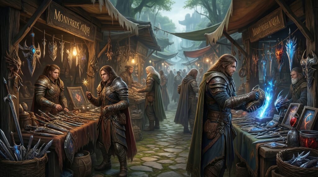เศรษฐกิจในเกม (In-game Economy) ทำงานยังไง: เงินเฟ้อ ไอเทมเฟ้อ และผลต่อราคาไอเทม - иллюстрация