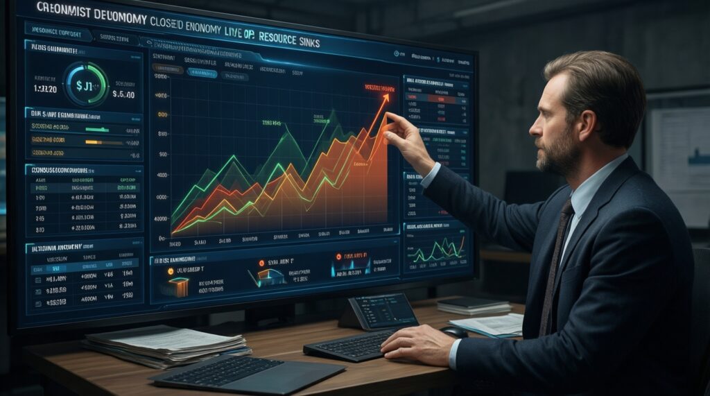 ทำความเข้าใจ Tokenomics ของเกม Web3: Supply, Sink, Burn และความยั่งยืนของเศรษฐกิจ - иллюстрация