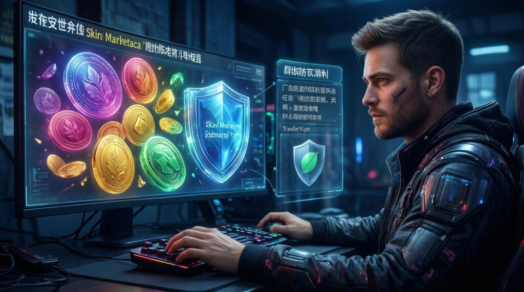 อนาคตของเกม+การพนัน: แนวโน้มการเดิมพันอีสปอร์ต, ไอเทมโทเค็น, และตลาดสกินปีถัดไป - иллюстрация