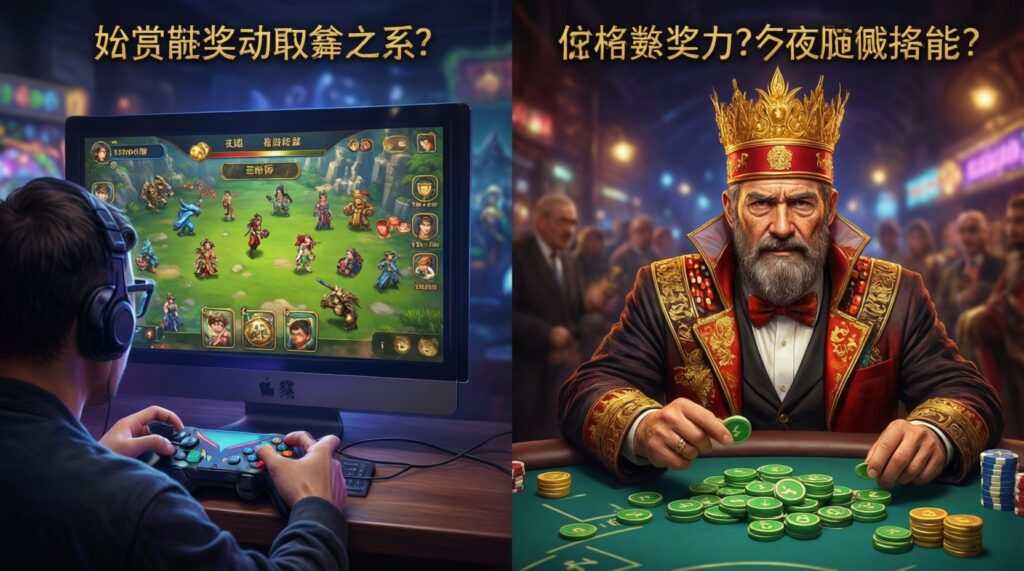 Play-to-Earn vs Gamble-to-Earn: เส้นแบ่งระหว่างการหาเงินจากเกมกับการพนันอยู่ตรงไหน - иллюстрация