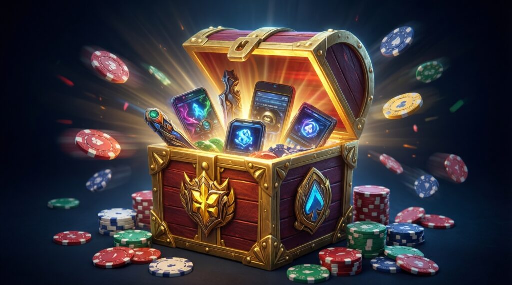 ลูทบ็อกซ์ในเกมคือการพนันหรือไม่? อธิบายกลไก RNG และผลต่อผู้เล่น - иллюстрация