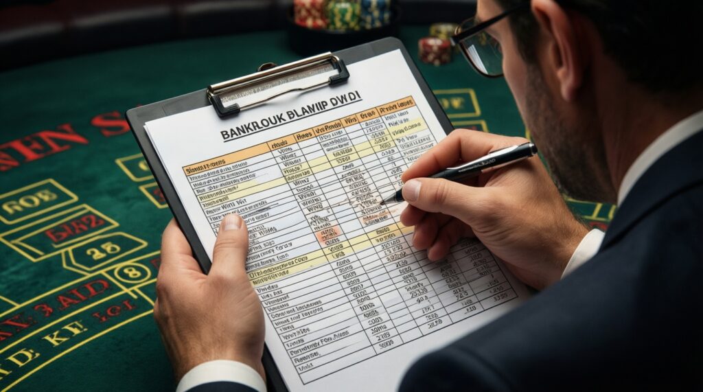 กลยุทธ์บริหารงบ (Bankroll) สำหรับการเดิมพันอีสปอร์ตและสกิน: ลดโอกาสหมดตัว - иллюстрация