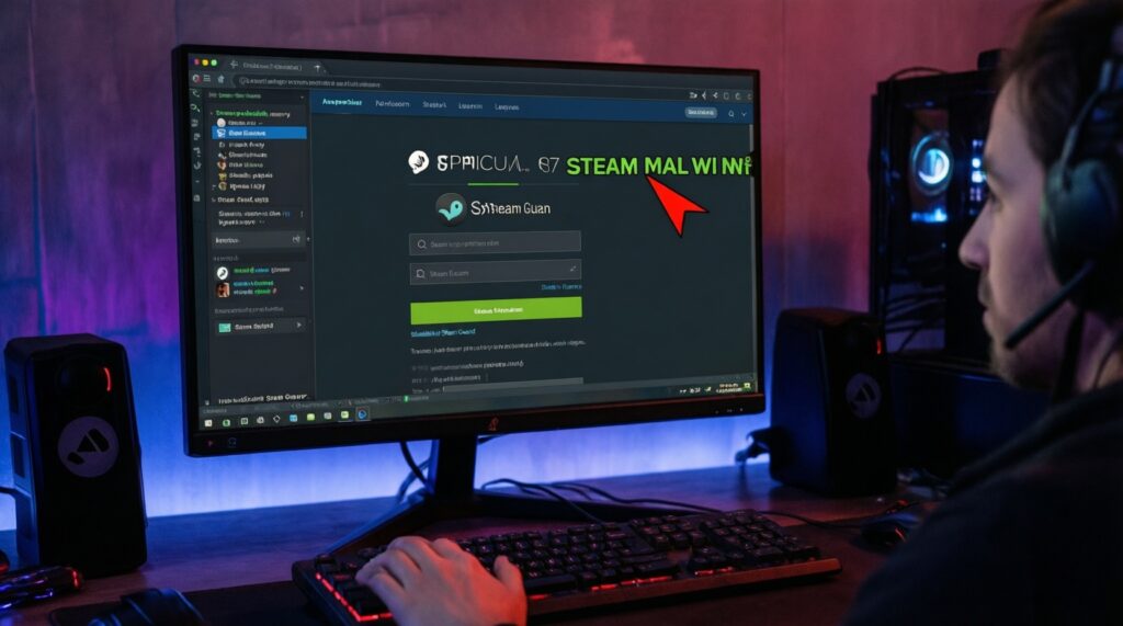 แยกแยะสแกม Steam Trade: API Scam, Phishing, Impersonation และวิธีป้องกัน - иллюстрация