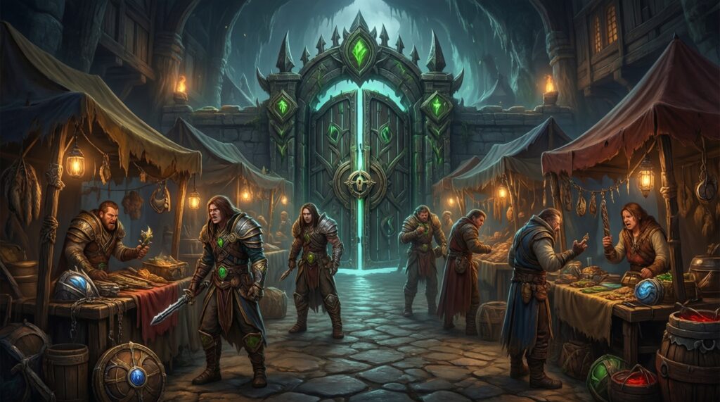 เศรษฐกิจในเกม (In-game Economy) ทำงานอย่างไร: เงินเฟ้อ ไอเทมขาดตลาด และการปรับสมดุลโดยผู้พัฒนา - иллюстрация