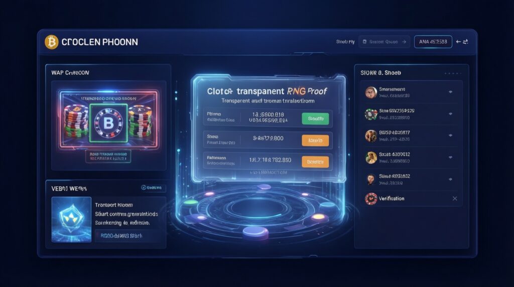 เกมคริปโต Web3 กับการพนัน: โทเคโนมิกส์, RNG on-chain, ความโปร่งใส vs ความผันผวน - иллюстрация