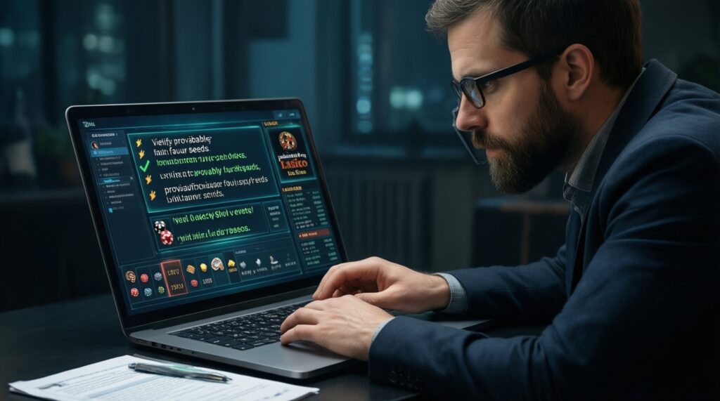 Provably Fair Explained: How RNG, Seeds, and Verification Work in Crypto Gambling Games - иллюстрация