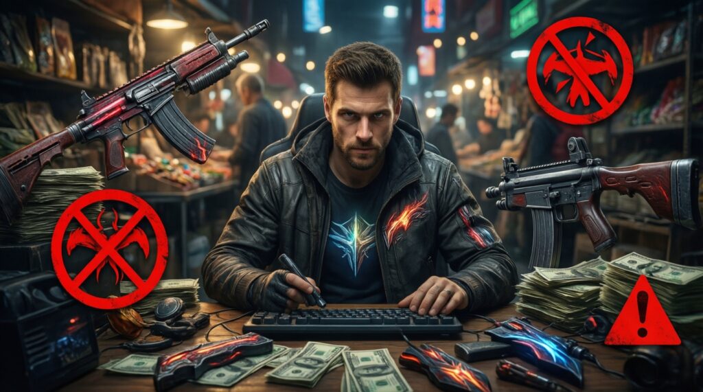 Case Study: The History and Evolution of Skin Gambling in Counter-Strike - иллюстрация