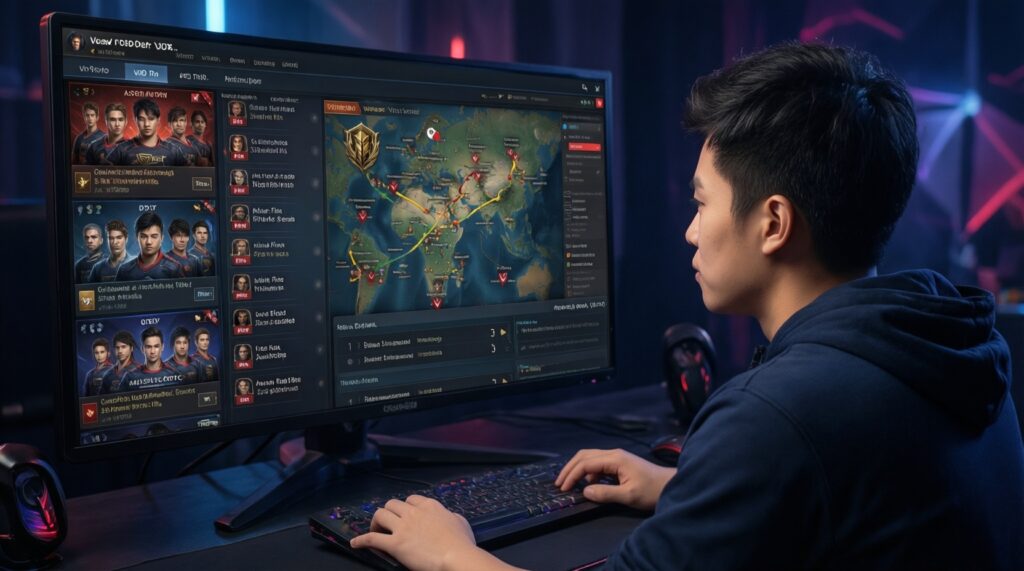 Esports Betting for Gamers: Reading Drafts, Maps, and Meta to Find Edges - иллюстрация