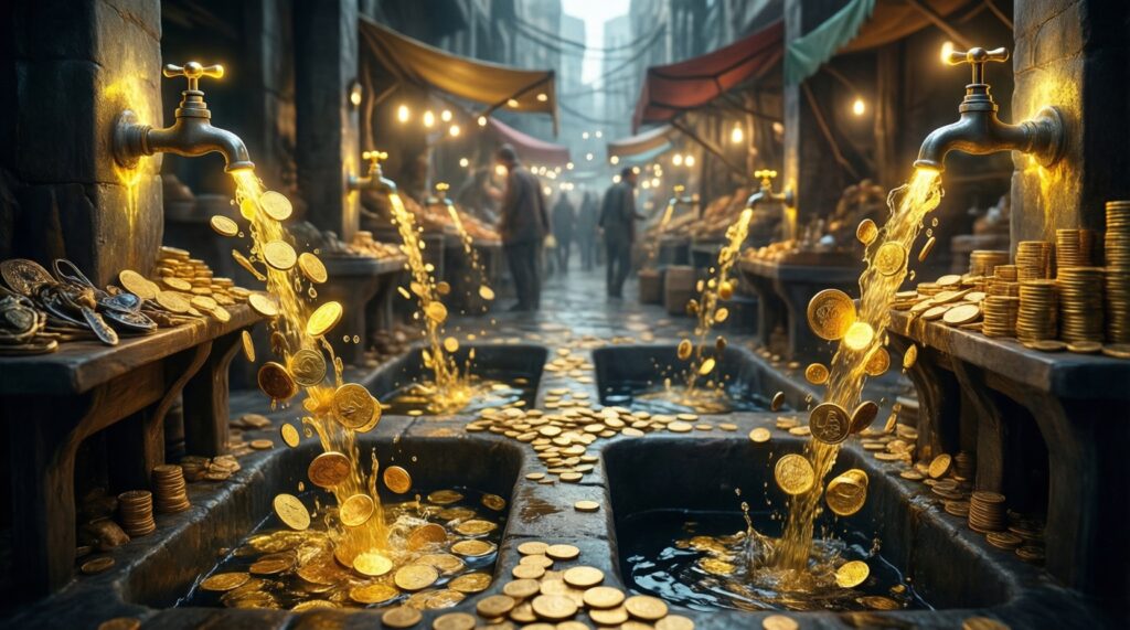 How In-Game Economies Work: Supply, Demand, and Inflation in Virtual Markets - иллюстрация