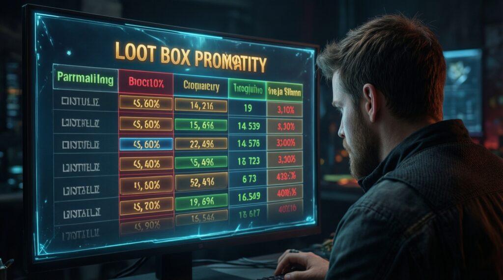 Loot Box Drop Rates: Why Transparency Matters and How to Interpret Probability Tables - иллюстрация