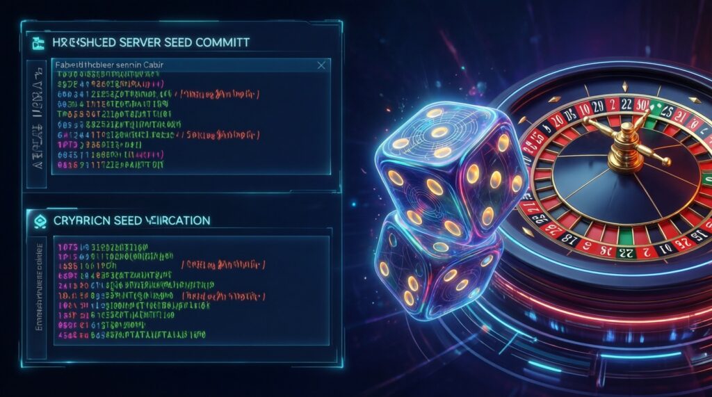 Provably Fair Systems in Crypto Casinos: How Verification Works (and Common Misconceptions) - иллюстрация