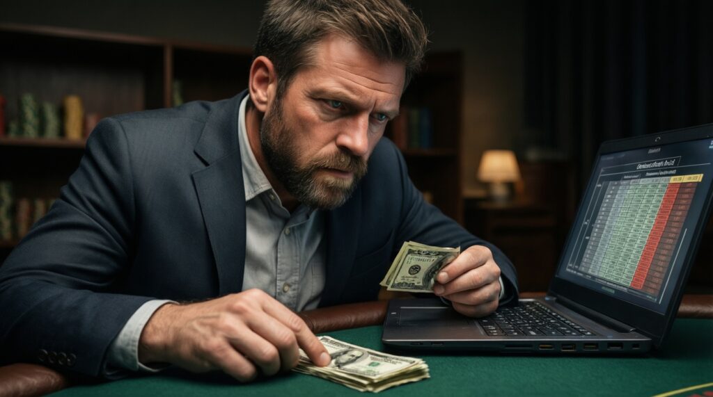 กลยุทธ์เดิมพันอีสปอร์ตแบบมีวินัย: bankroll management และการหลีกเลี่ยงการไล่ทุน - иллюстрация