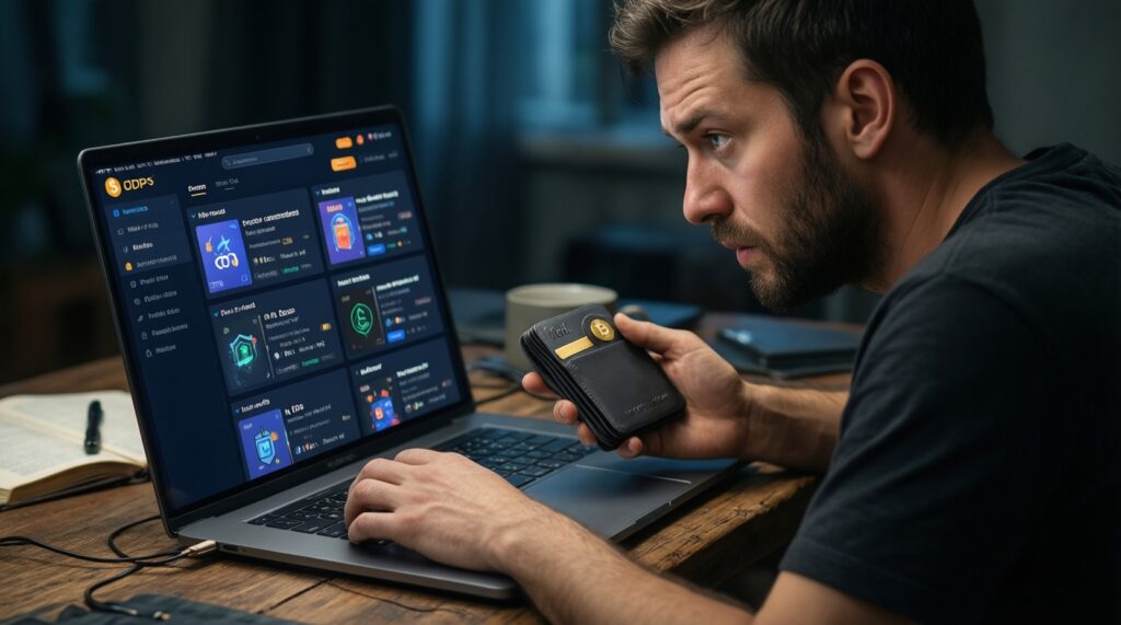 คู่มือกระเป๋าเงินคริปโตสำหรับสายเกม: เลือก wallet, network fee, และข้อควรระวังเรื่อง smart contract - иллюстрация
