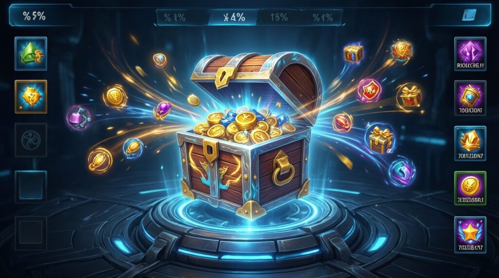 Loot Boxes Explained: RNG Mechanics, Drop Rates, and Player Psychology - иллюстрация