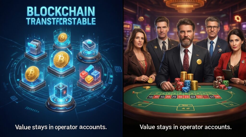Web3 Crypto Games vs Traditional Gambling: What's Actually Different? - иллюстрация
