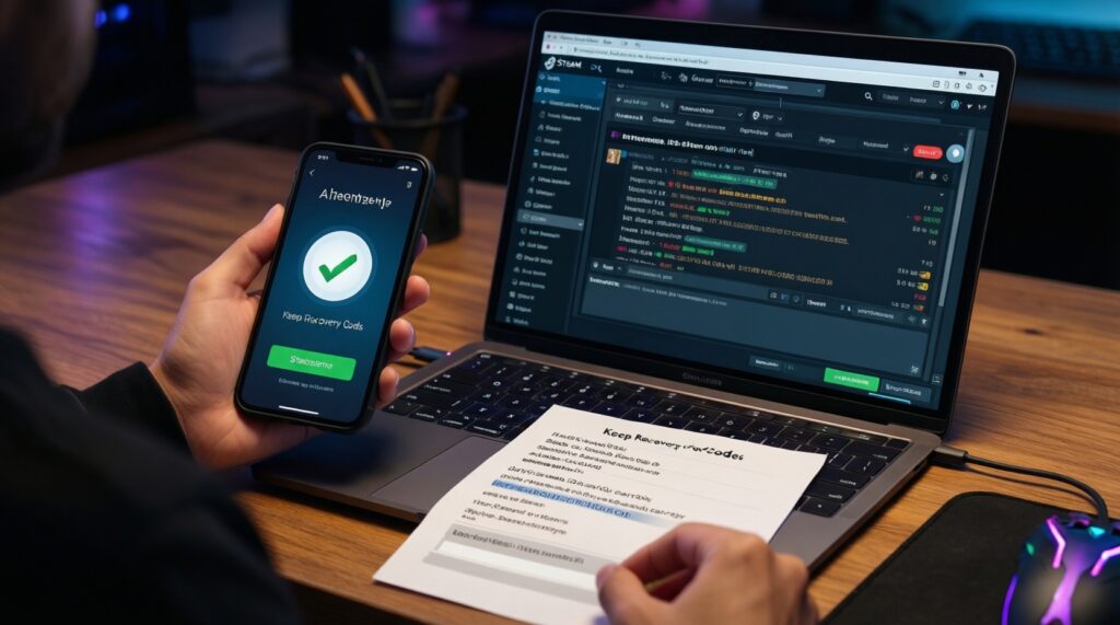 Best Practices for Secure Steam Trading: 2FA, API Key Safety, and Trade Holds - иллюстрация