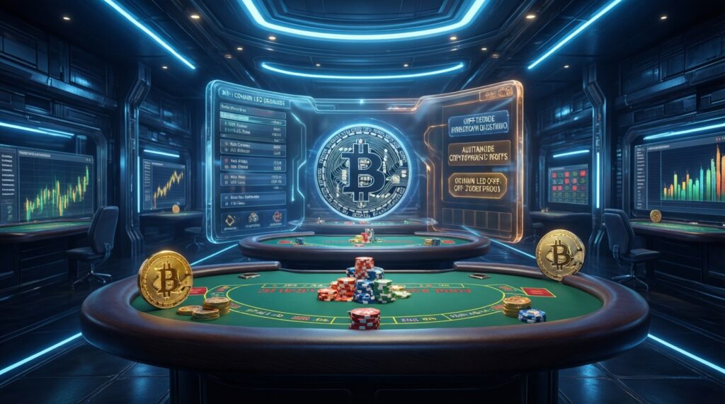 Web3 Gambling Mechanics: On-Chain Casinos, Smart Contracts, and Transparency Pros/Cons - иллюстрация