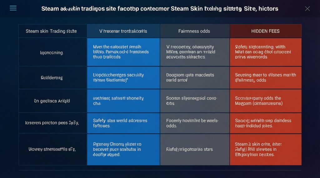 Skin Betting Site Reviews: Key Criteria for Safety, Liquidity, and Fair Odds - иллюстрация