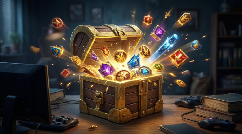 The Psychology of Loot Boxes: Variable Rewards, FOMO, and Spending Triggers - иллюстрация