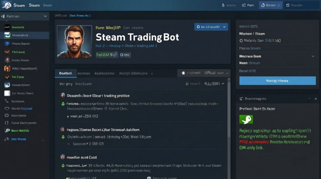 How to Identify Fake Trade Bots and Phishing Links in Skin Gambling Communities - иллюстрация