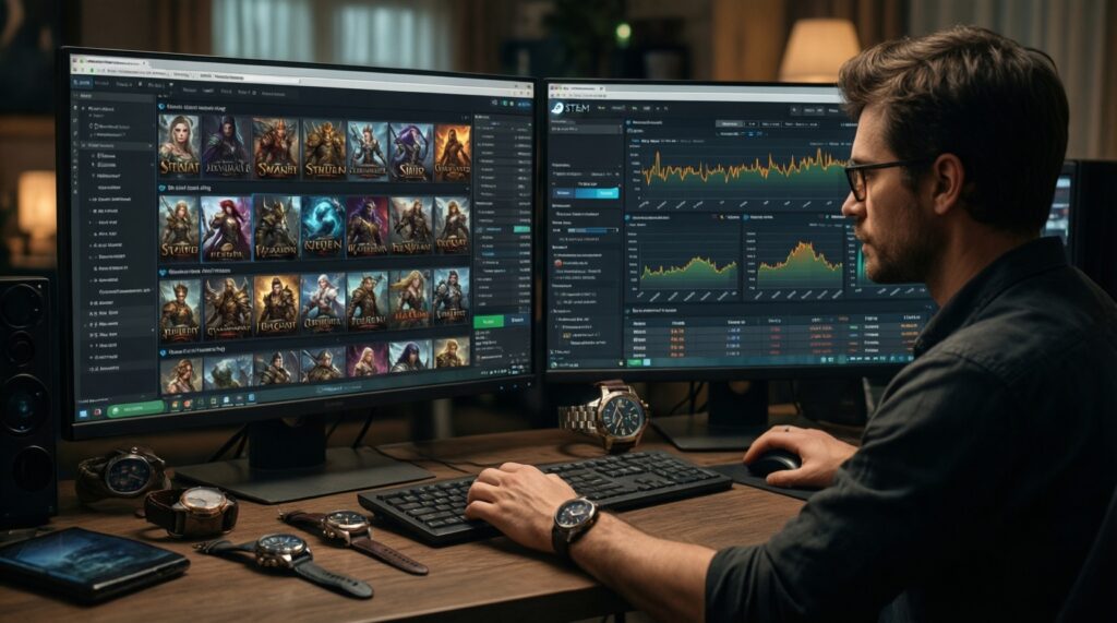 Guide to Tracking Item Values: Using Buff, Steam Market Data, and Price Index Tools - иллюстрация