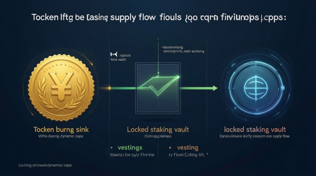 Tokenomics for Web3 Games: Inflation, Sinks, Emissions, and Keeping a Game Economy Stable - иллюстрация