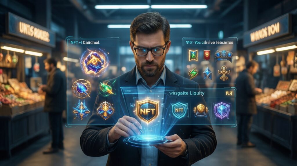 The Rise of NFT Gaming Items: Ownership, Liquidity, and Real-World Value Risks - иллюстрация